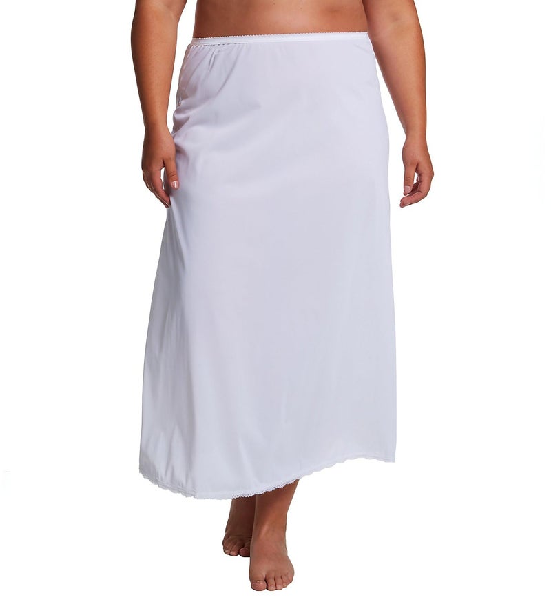 Shadowline Flare Half Slip, 36" WHITE, L - Image 1
